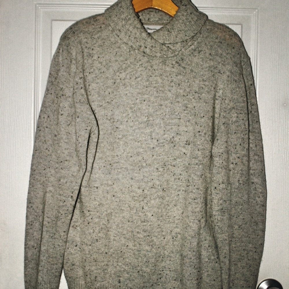 3.1 Phillip Lim Oatmeal Henley Turtleneck